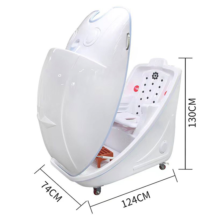 White Seated Sauna pod size.jpg